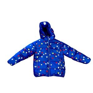 NWOT Hanna Andersson Warm Reversible Puffer Coat Size 8